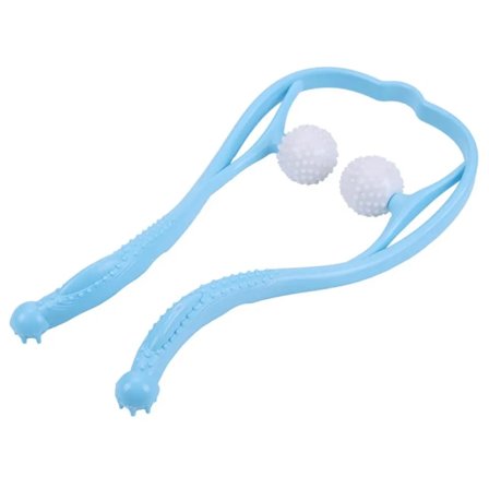 Triggerpunkt terapi nakkemassage værktøj trykaflastning rulle massage skulder nakke dobbelt triggerpunkt massage værktøj