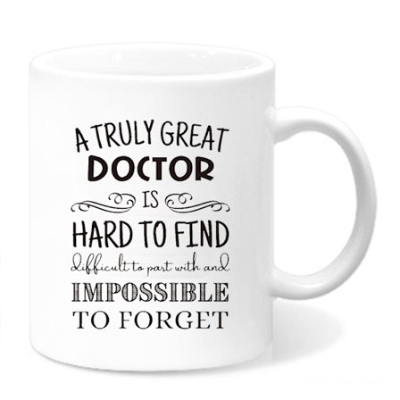 Et virkelig flott lege keramisk krus – 350 ml – Perfekt for leger og helsepersonell