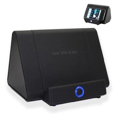 Bärbar högtalare - TD - Vattentät - 3W - 6 timmars batteritid - USB och induktion