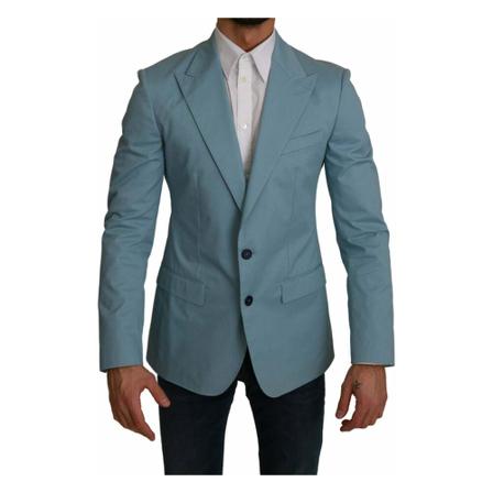 Dolce & Gabbana Formal Blazers Blå, Herre Jakkesæt Blazer