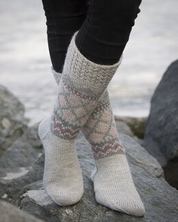 Strikkeoppskrift Sokker - Viking of Norway