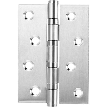 4 Pakke 4 Tommers Stille Rullende Dørhengsler for Dør, Soveromsdør,