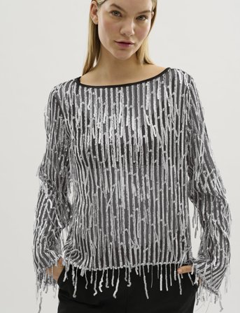 Karen By Simonsen Kbsandie Top - Silver - XXS