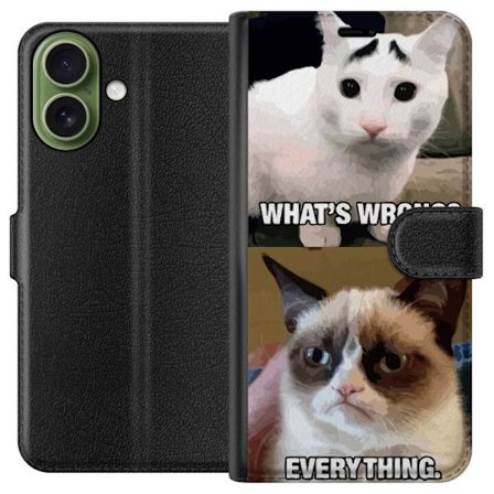 Kompatibelt Plånboksfodral till Apple Apple iPhone 17 Vad är fel.