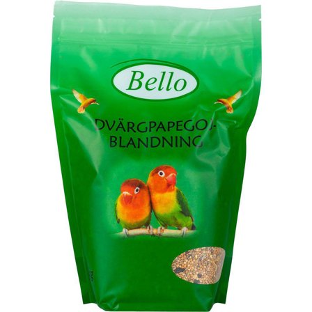 Bello Dvergpapegøyefôr - 1kg