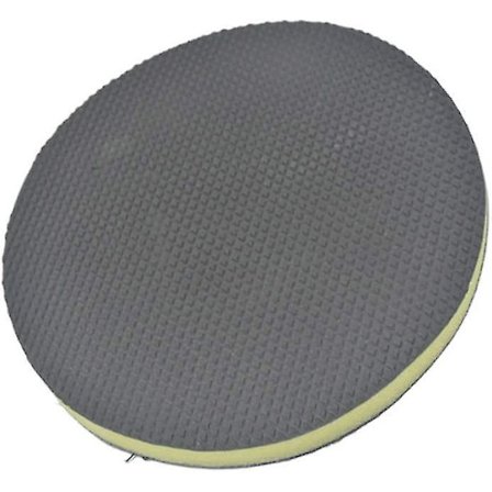 6" Poleringspude til bil, pneumatisk, holdbar lerpude til polering, lerpude, lerbar, tørreskumpude, detaljeværktøj (sort) (1 stk.)