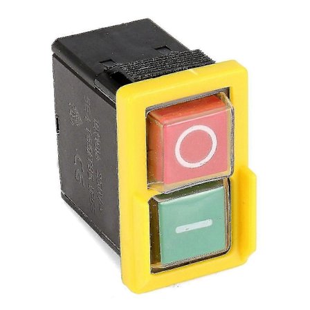 2 stk. 250V universal KJD20-2 NVR sikkerhetsbryter nødstopp sikkerhets utkobling killer touch bryter