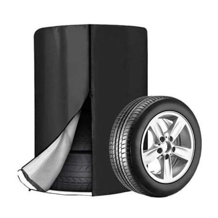 Pressu Vahva Renkaansuoja 420d Oxford-kangas Vedenpitävä UV-kestävä Anti-Aging Kestävä Renkaansuoja Ulkokäyttöön 85 x 120 cm