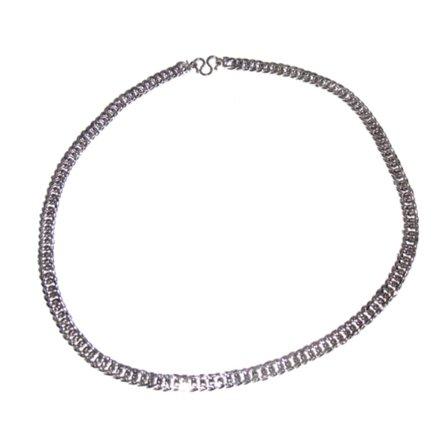 Sølvfarget kjedekjede stål