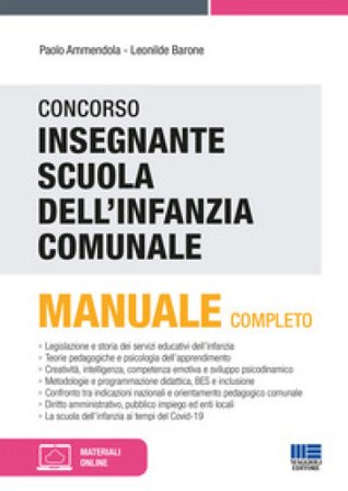 Concorso Insegnante Scuola dell'infanzia comunale. Con espansione online Paolo Ammendola