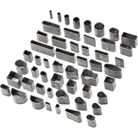 52 stk. Læder Cutter Værktøjer Diy Hånd Punch Cutter Kit Til Mobiltelefon