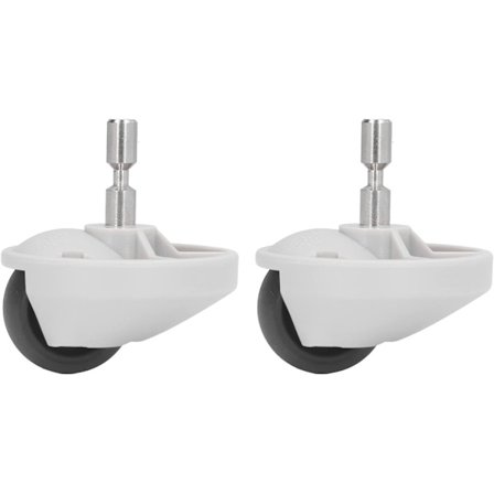 kpl Kääntyvä etupyörä Roborock E4 E5 S5 -robottisiivoojalle, robottiluudan etupyörä, robottiluudan yleinen etupyörän vaihto Roborock E4 E5 S5:lle