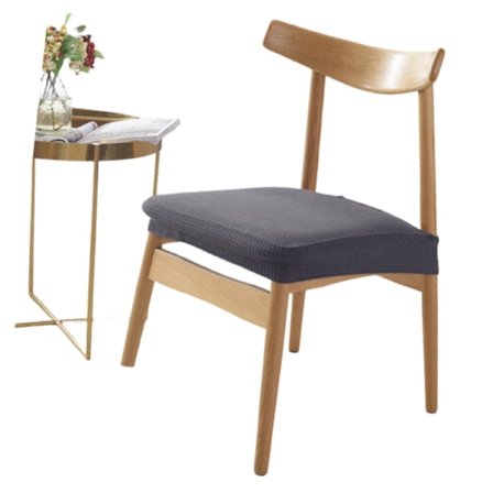 Joustava tuolinpäällinen DarkGrey