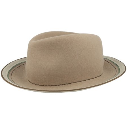 Mayser - Beige fedora Kapelusz - Nane Wool Soft Step Fedora @ Hatstore