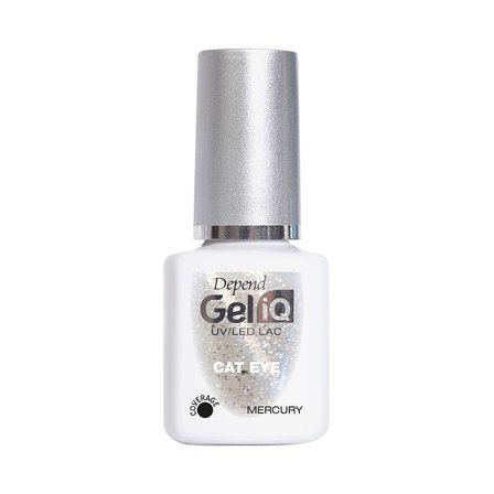 Depend GeliQ Cat Eye Fairy Dust Mercury, Makeup, Gelénegle, Gel Neglelak