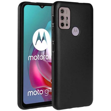 Motorola Moto E20 - Silicon Tpu Mjuk Skal - Svart Svart