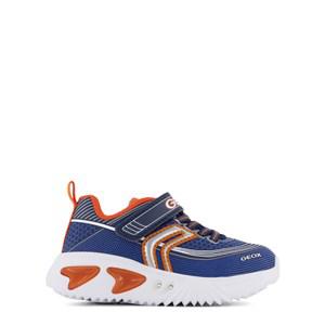 Kids - Geox Navy/Orange Assister Trainers 32 EU - Trainers - 32 EU - Navy