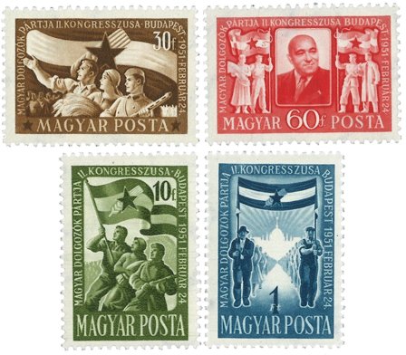 Ungarn - AFA 1121-24 -Postfrisk