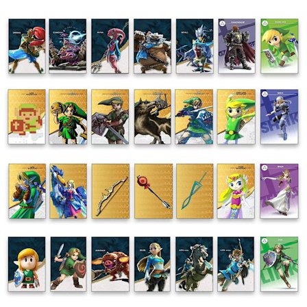 Mordely The Legend of Zelda Breath Of The Wild Amiibo NFC Card Switch