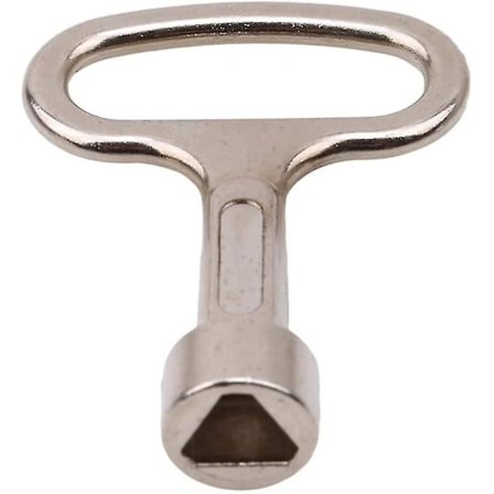 Nyckelplatta, fyrkantigt uttag, triangel, skåp, kopplingskåp, elbox huvudnyckel, 2 stycken