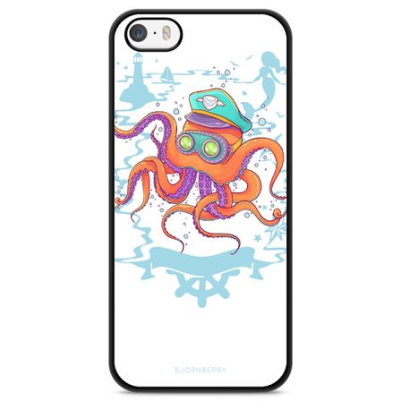 Bjornberry Skal iPhone 5/5s/SE (2016) - Bläckfisk Kapten