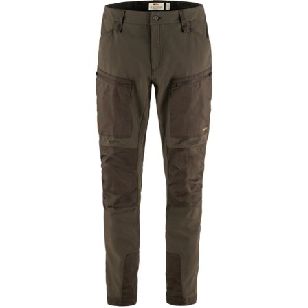 Fjällräven Men's Keb Agile Trousers in Dark Olive, G-1000 | Size: 46/Short