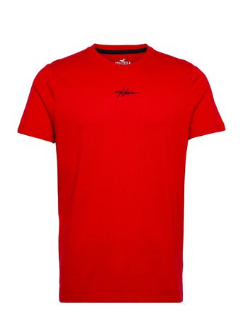 Hco. Guys Knits Red Hollister