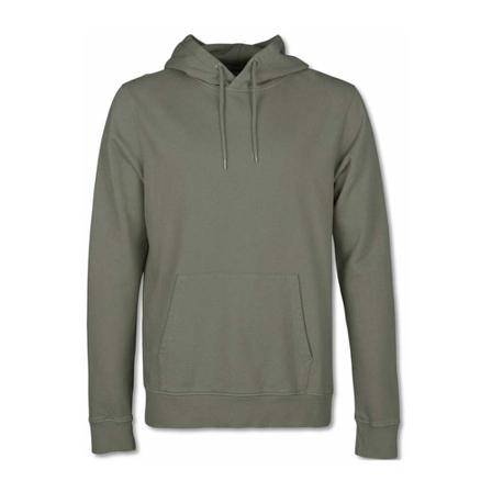 Colorful Standard Classic Organic Hoodie Grøn, Herre, Størrelse: M