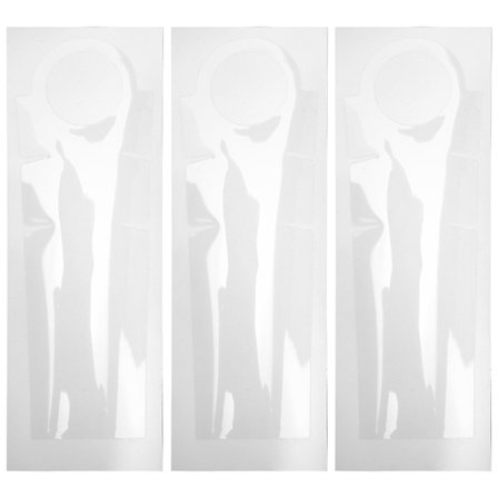 3 stk./pose Cykel Kranksæt Fuld Beskyttelsesfilm Transparent Cykel Krankarm Klistermærker Tilbehør E Type