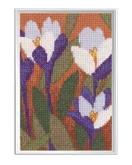 Stickpackung Bild Krokus in der Frühlingssonne - RTO