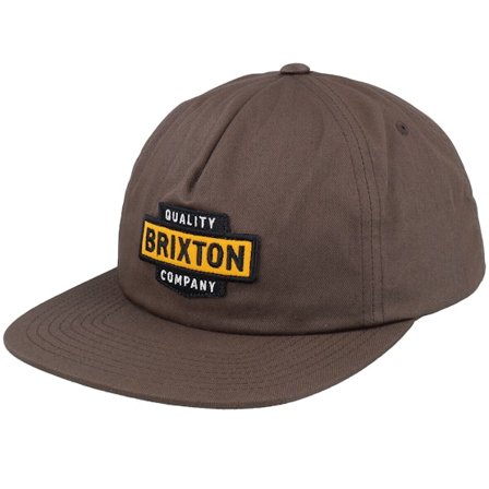 Brixton - Marrón snapback Gorra - Osborn Brown Snapback @ Hatstore