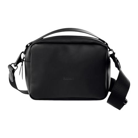 Rains, Box Bag Zwart, Dames, Maat:ONE Size