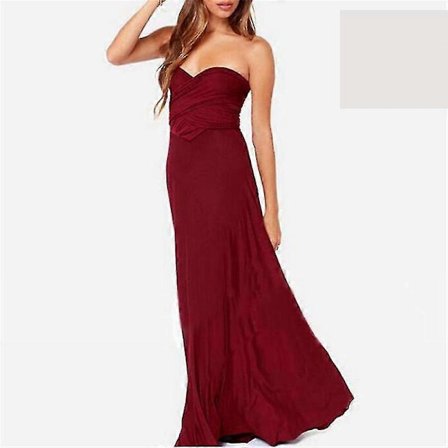 Naisten Iltapuku Monikäyttöinen Kietaisumekko Kaaso Juhlava Pitkä Maxi Mekko Ysm2035