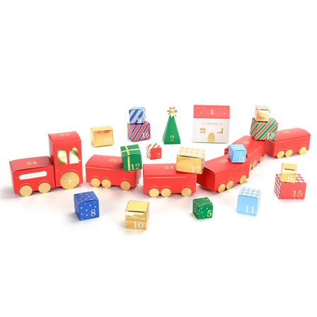 Adventskalender Tog DIY