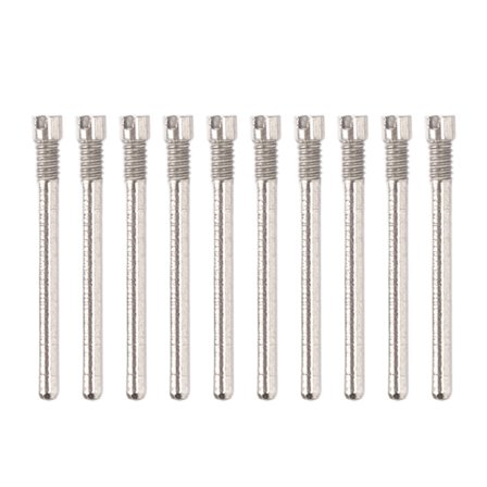 10 st Klockarmbands Skruv Rör Stål Professionell Hållbar Lättviktig Klockarmbands Skruv Länk Stift 0.49 X 0.04 Tum M0.05 Tum