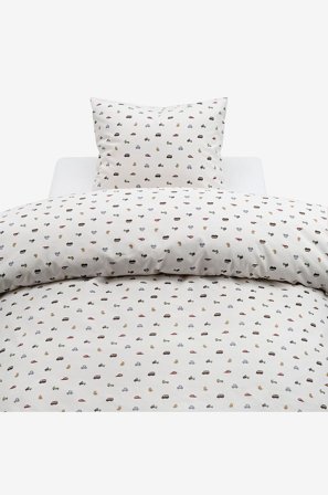 Borganäs of Sweden - Pussilakanasetti John - Luonnonväri - Pussilakanasetit - 150X210 - - Homeroom