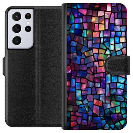 Plånboksfodral till Samsung Galaxy S21 Ultra 5G med Disco