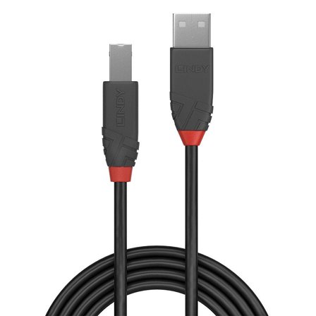 Lindy Anthra Line - USB-kabel - USB til USB-type B - 50 cm