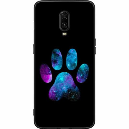 Oneplus 6t Svart Skal Galaxy Paw
