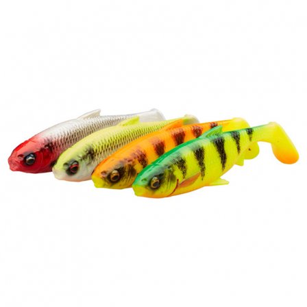 Savage Gear 3D River Roach (4-pack) 10cm 10g - Dark Water Mix