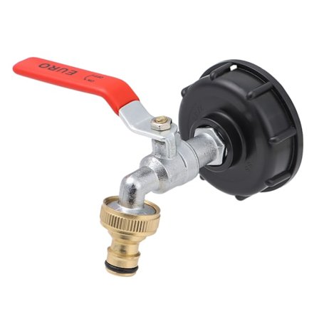 IBC Adapter Slangetilkobling 2-MESSING