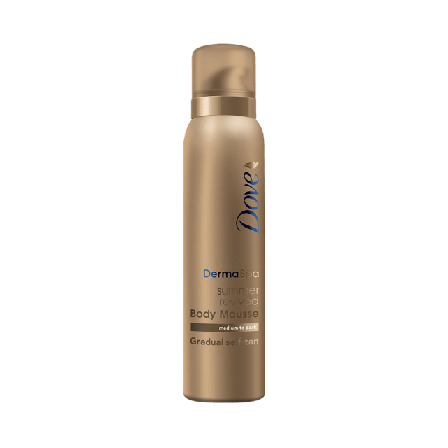 Dove Tanning Mousse Medium to Dark Brun-utan-sol Dam 150 ML