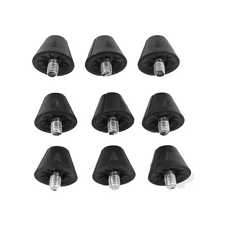 25 stk. fodboldstøvle udskiftningspigge 13 mm fodboldstøvlepigge til 5 mm gevind løbesko