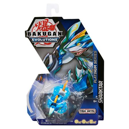 Bakugan Evolutions Platinum Series 1-p Sharktar (Blue) - Barn - Leksaker - Figurer