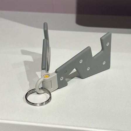 1 stk bærbar telefonholder nøkkelring