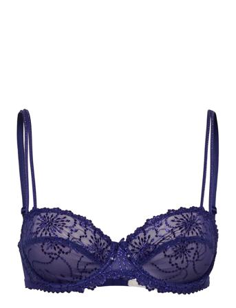 Balcony_Bra_Horizontal_Seam Lingerie Bras & Tops Balc Tte Bras Sininen Marie Jo