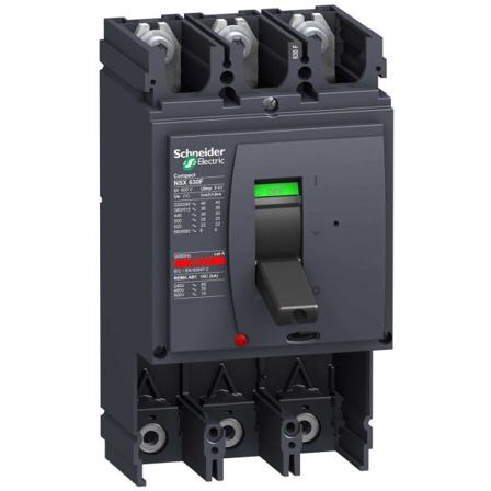 Schneider Electric NSX630N Virtakatkaisin 3-napainen 630 A, 50 kA, Sähkön jakelu & virrantuotto