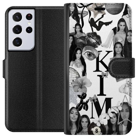 Samsung Galaxy S21 Ultra 5G Plånboksfodral Kim Kardashian – Aesthetic Look 2025