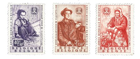 Belgien 1960 - OBP 1128-30 - Ubrugt