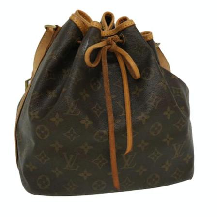 Louis Vuitton Vintage Pre-owned Petit Noe Monogram Tas , Bruin , Dames , Maat: ONE Size Vintage Tassen